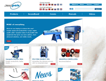 Tablet Screenshot of jasopels.com